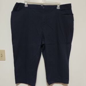 Christopher & Banks Navy Capris